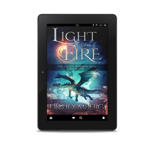 Light of Fire is an epic fantasy novel with dragons.