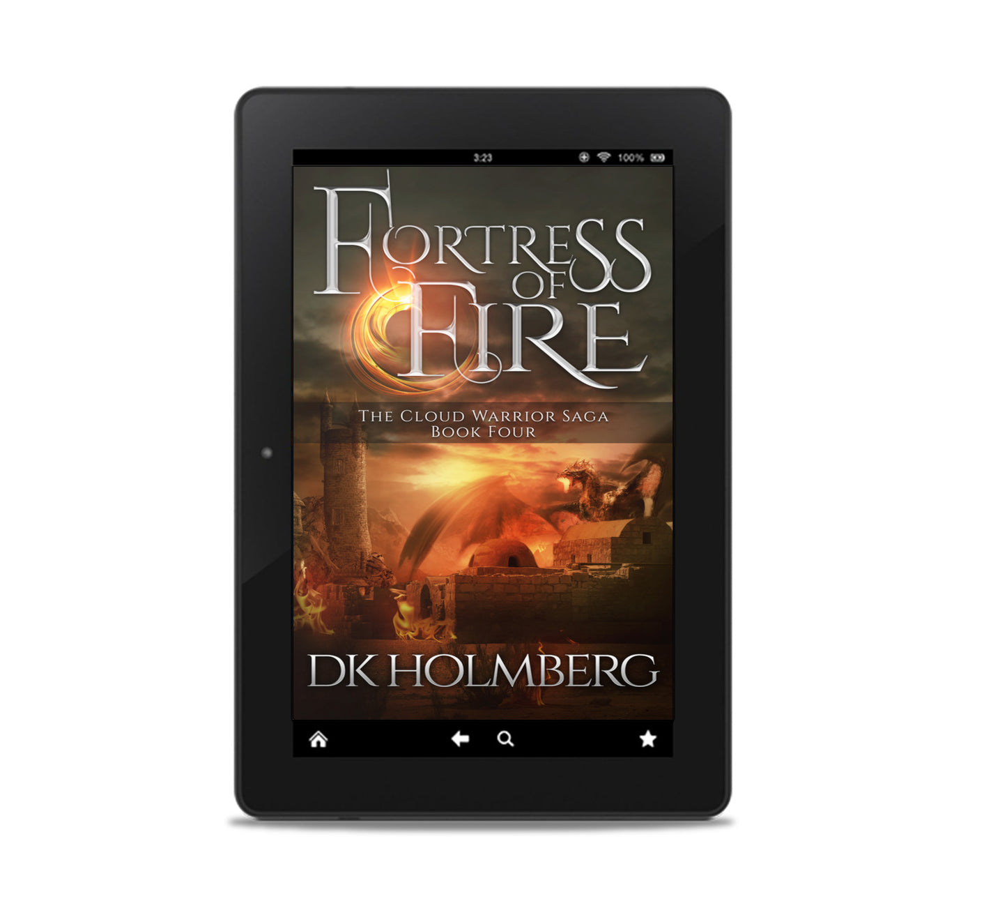 Fortress of Fire is an epic fantasy novel with dragons.