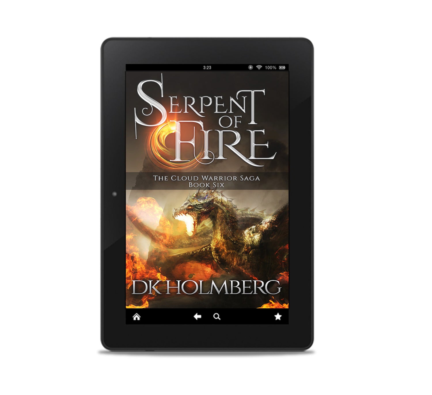 Serpent of Fire is an epic fantasy novel with dragons.