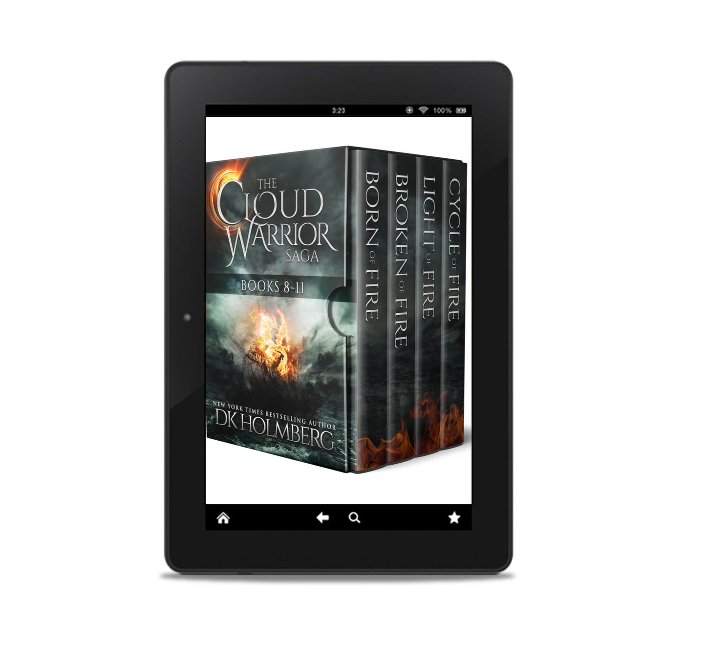 The Cloud Warrior Saga is a best selling fantasy series with dragons.