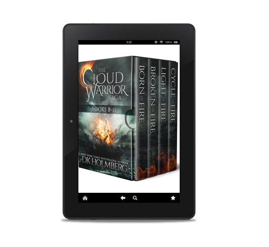 The Cloud Warrior Saga is a best selling fantasy series with dragons.