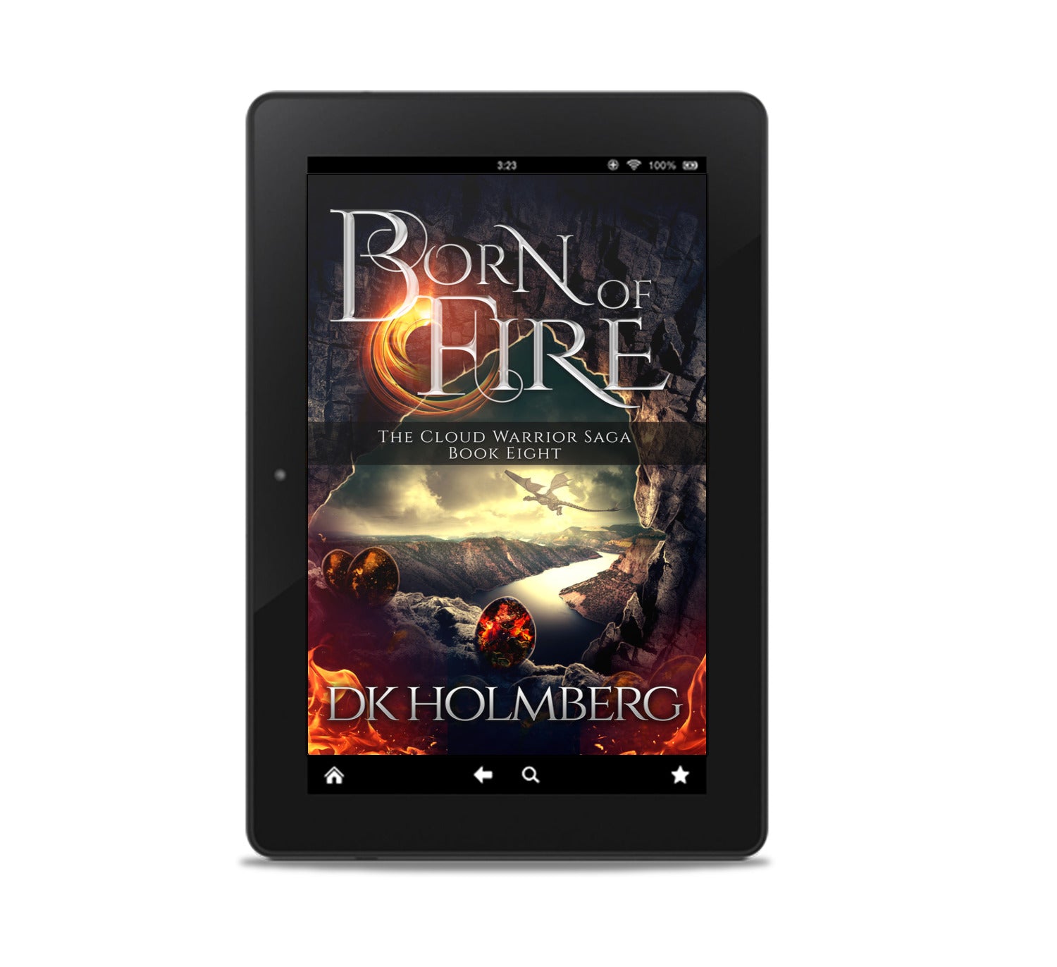 Born of Fire is an epic fantasy novel with dragons.