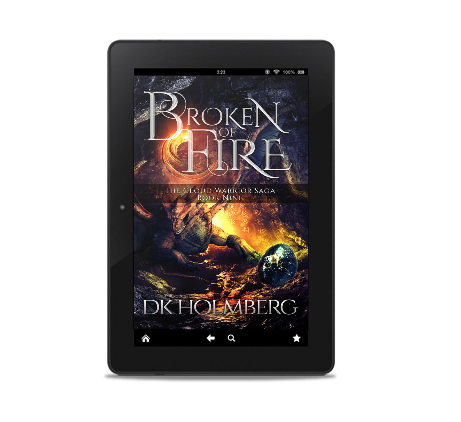 Broken of Fire is an epic fantasy novel with dragons.